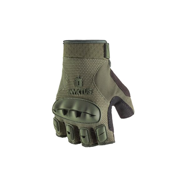 luva tatica meio dedo rocky verde invictus 2