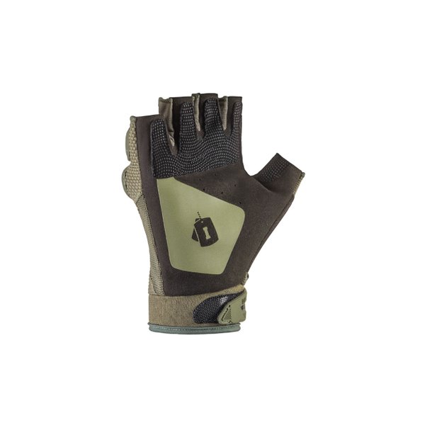 luva tatica meio dedo rocky verde invictus 3