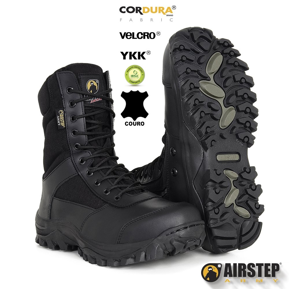 Bota Easy Boot Light 8628-1 com Zíper - Airstep - Loja Extremo Sul