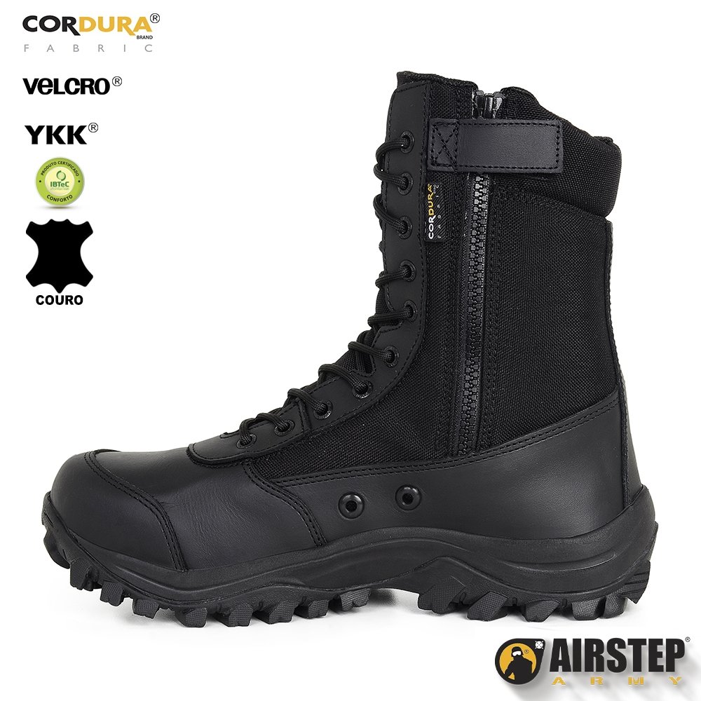 DTM・DAW AIRSTEP LITE Bota Easy Boot Light 8628-1 com Zíper - Airstep - Loja Extremo Sul