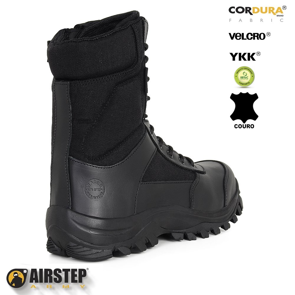 Bota Easy Boot Light 8628-1 com Zíper - Airstep - Loja Extremo Sul