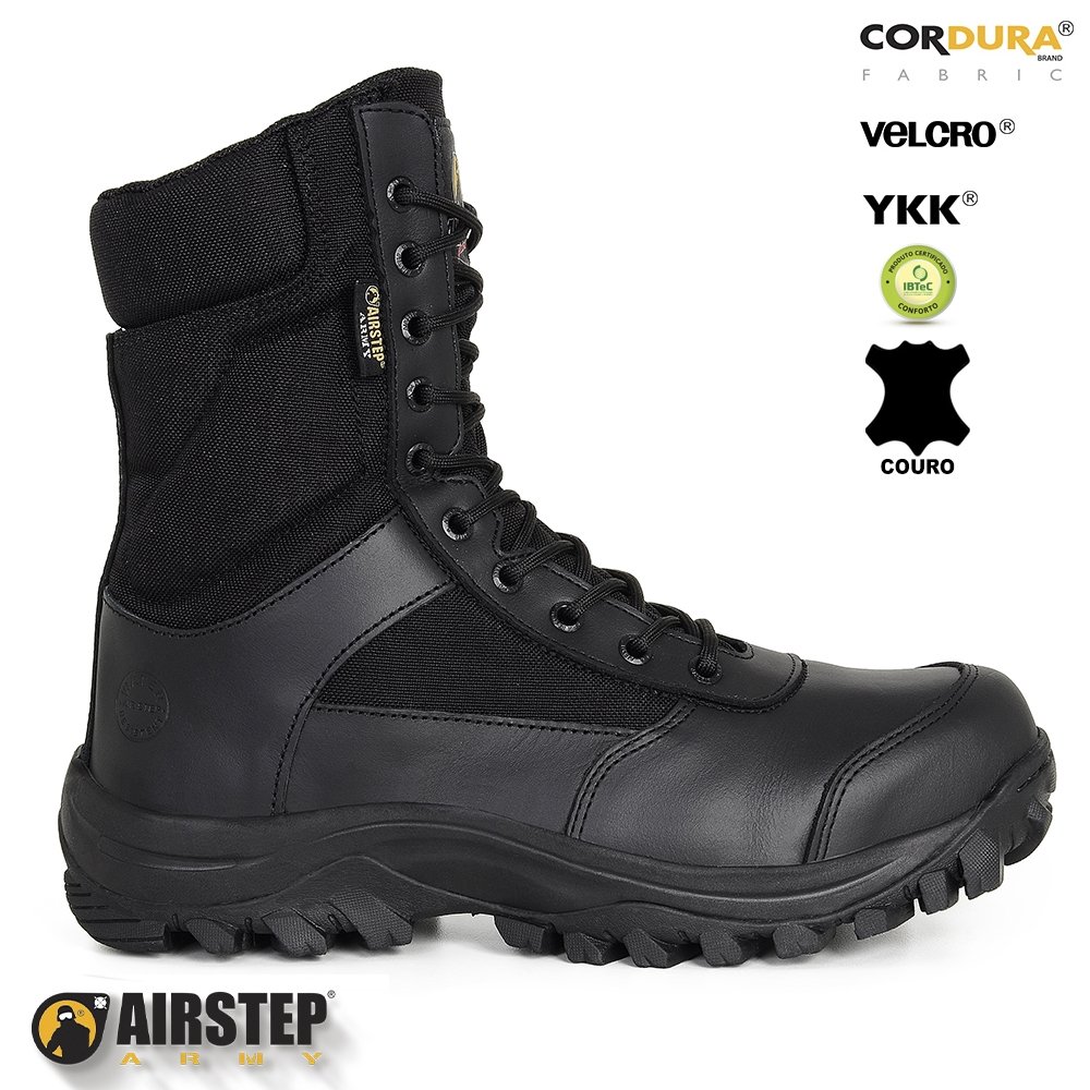 Bota Easy Boot Light 8628-1 com Zíper - Airstep - Loja Extremo Sul