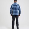 camisa lumberjack relief azul invictus 4
