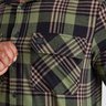 camisa lumberjack relief verde invictus 5