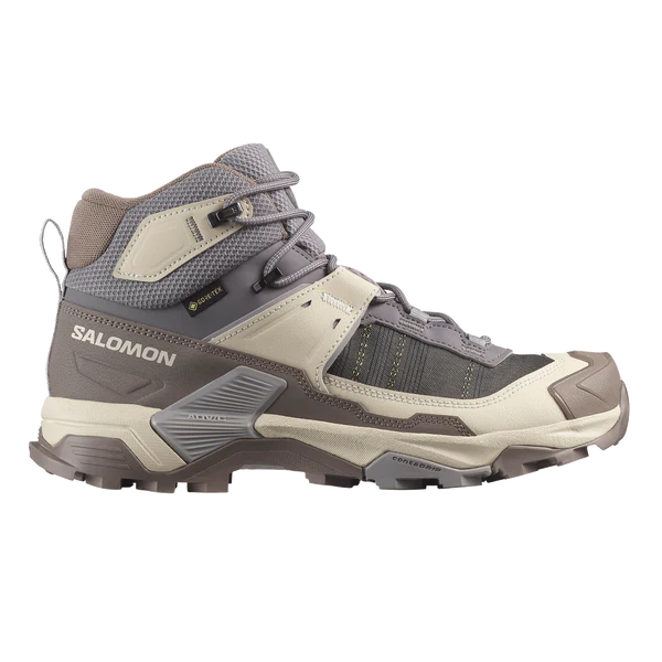 Bota X Ultra 5 Mid GTX W Marrom - Feminina - Salomon